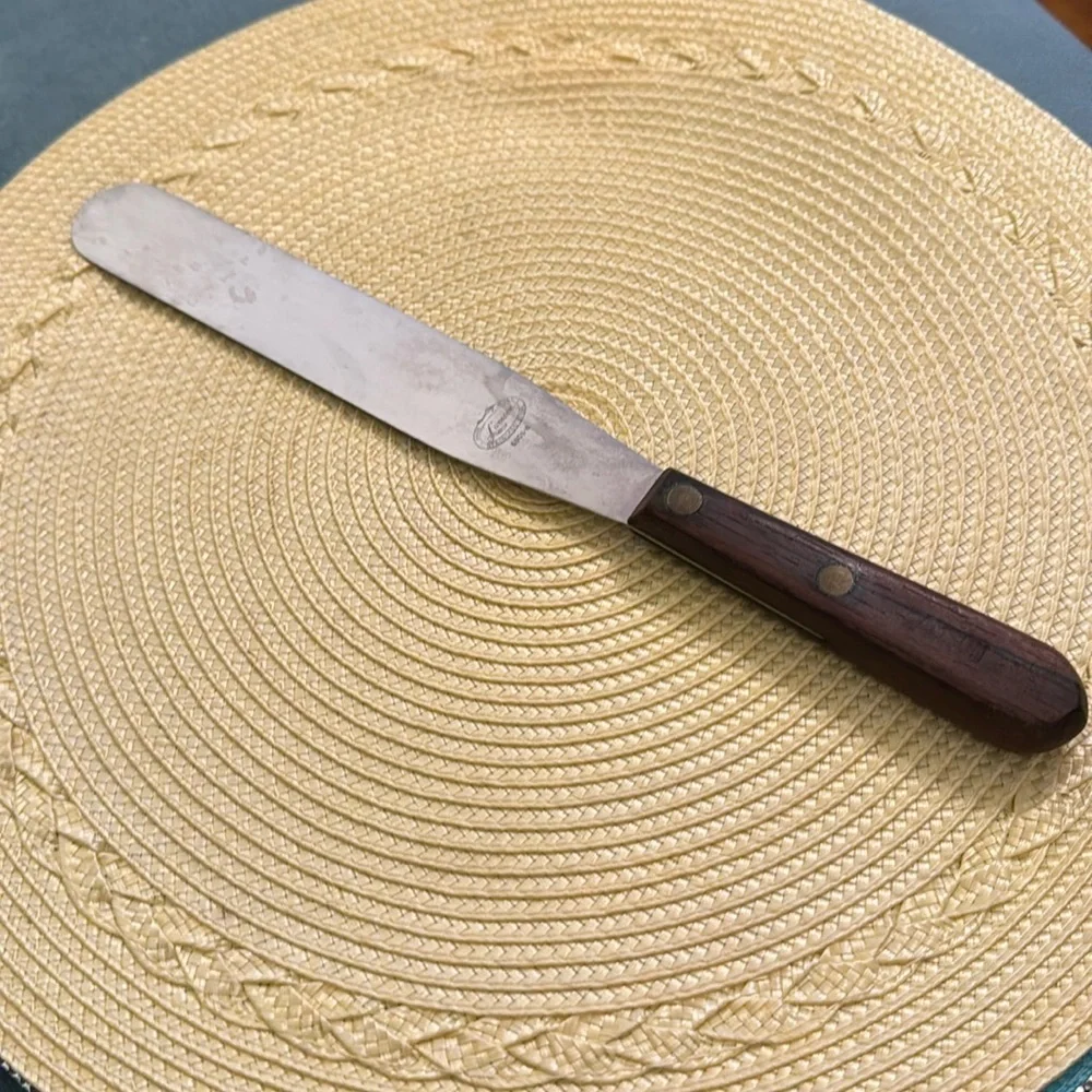 VINTAGE Lamson USA Stainless Steel Offset Spatula